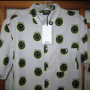 Wesc Gray and Yellow Lightweight Shirt Jacket